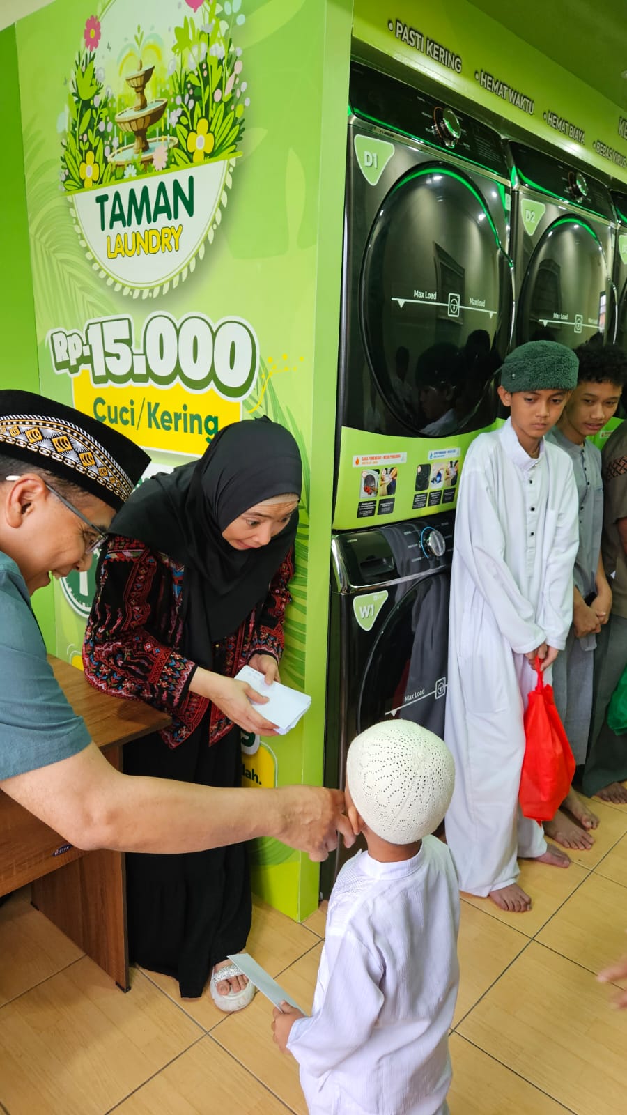 Pembukaan Taman Laundry 17 Ramadhan